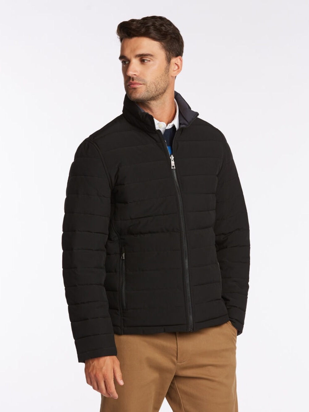 Nautica Stretch Reversible Puffer Jacket